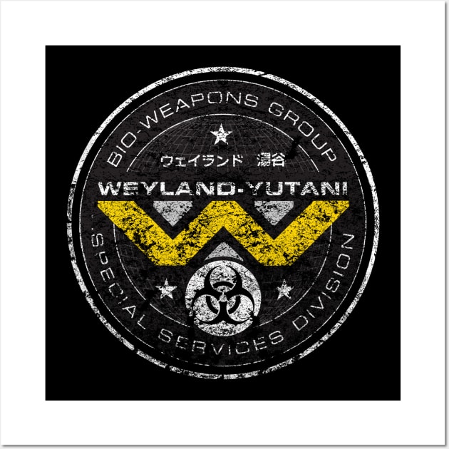 Weyland Yutani Bio-weapons Division Wall Art by MindsparkCreative